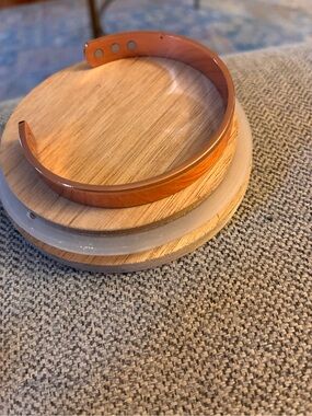 Copper-Tone Magnetic Bracelet Cuff - Home Accents